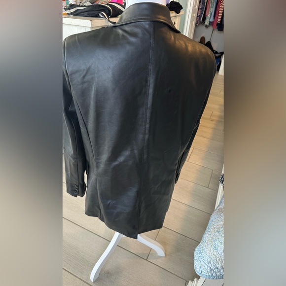Evereve Perry St. Vegan Blazer Size Small - Picture 5 of 13